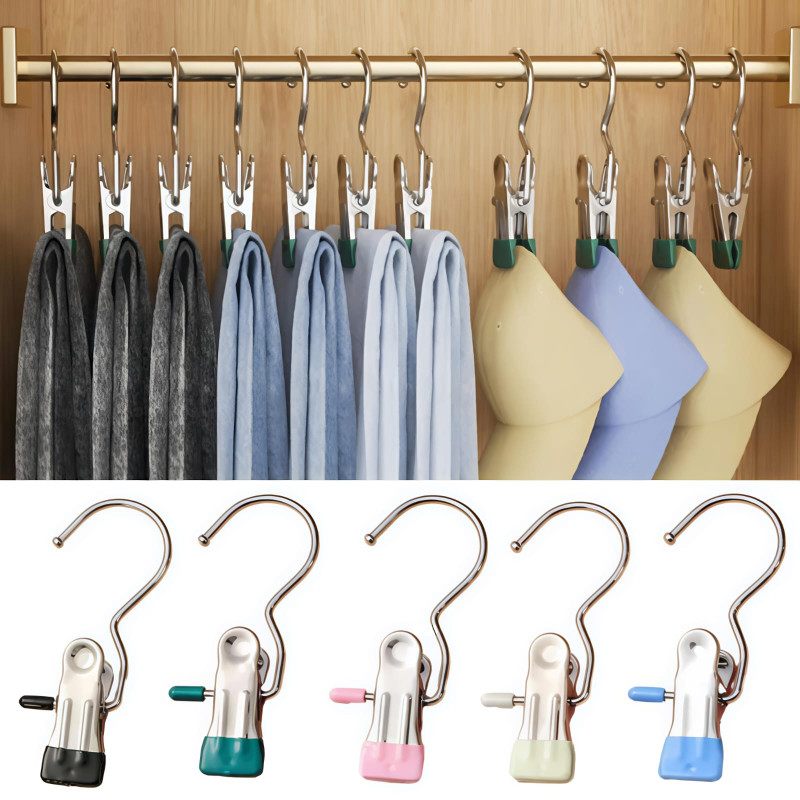 Multipurpose Hanging Clips 15p